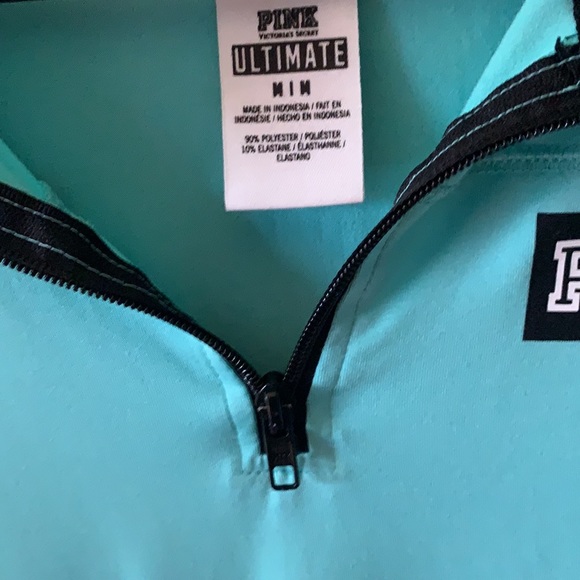 VS Pink 1/4 zip sweatshirt - Picture 6 of 7